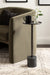 Drink Table Pewter Black 10x10x24 6