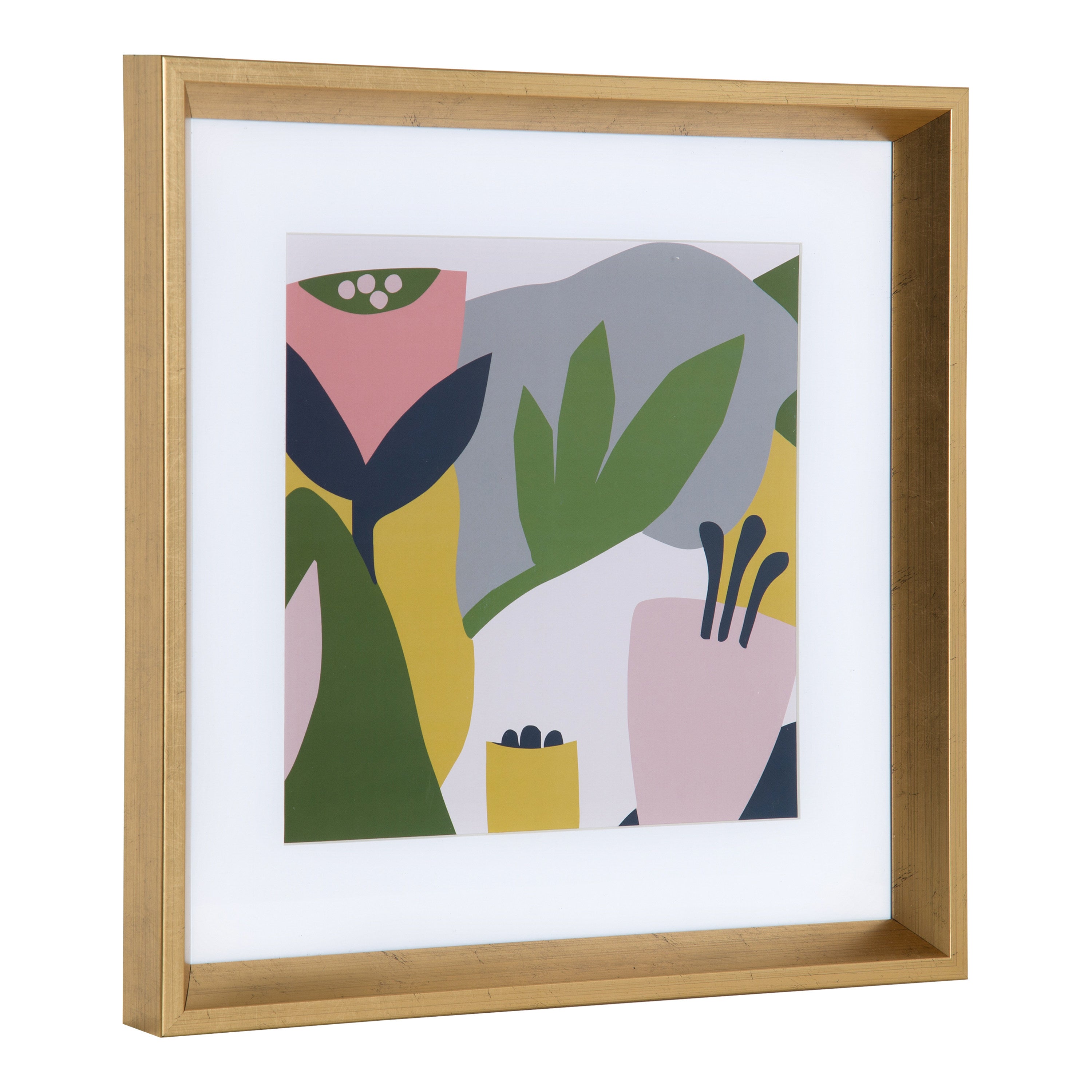 Calter Myriam's Garden Framed Print Art Set by Myriam Van Neste