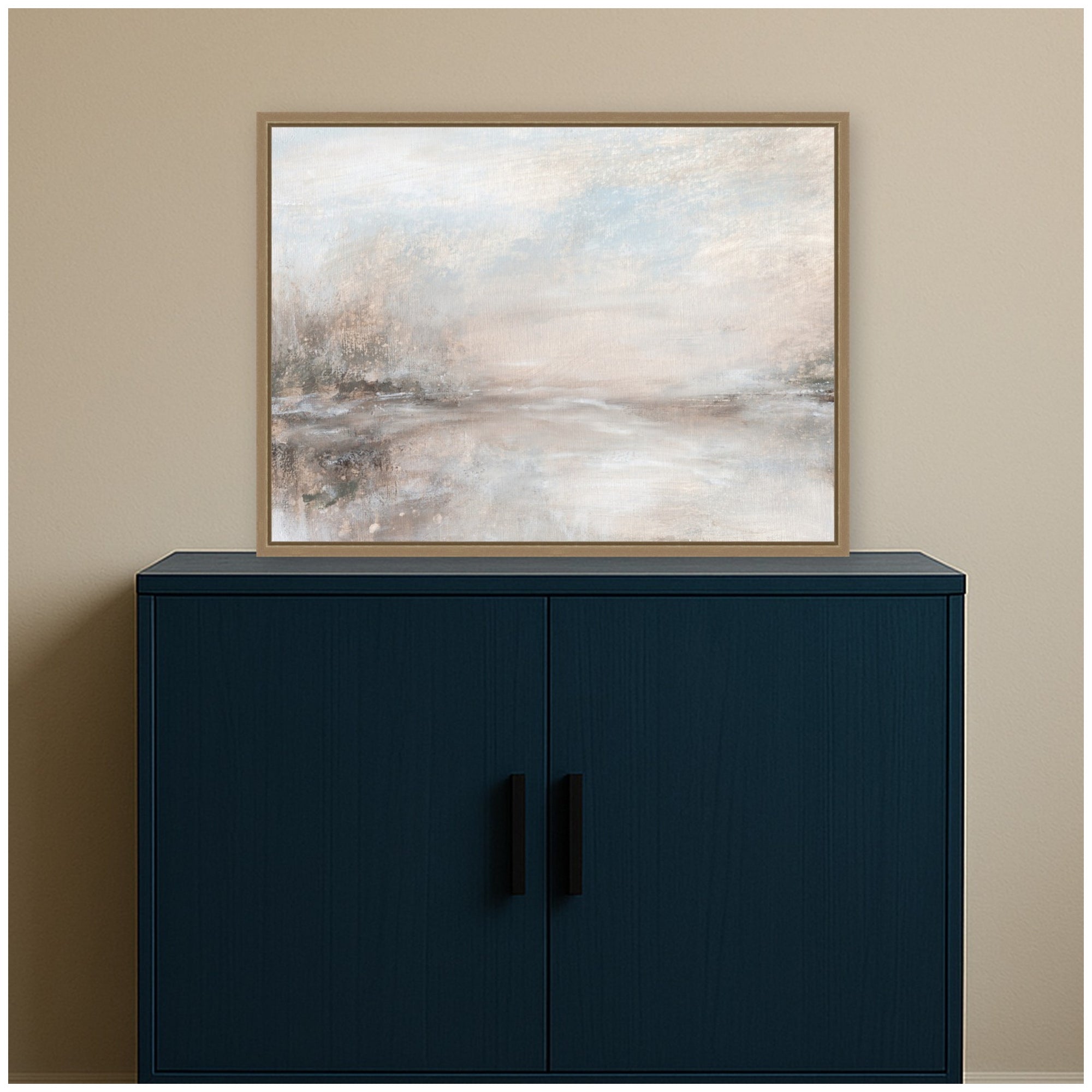 Framed Canvas 24x18 Sylvie Dark Gold 6