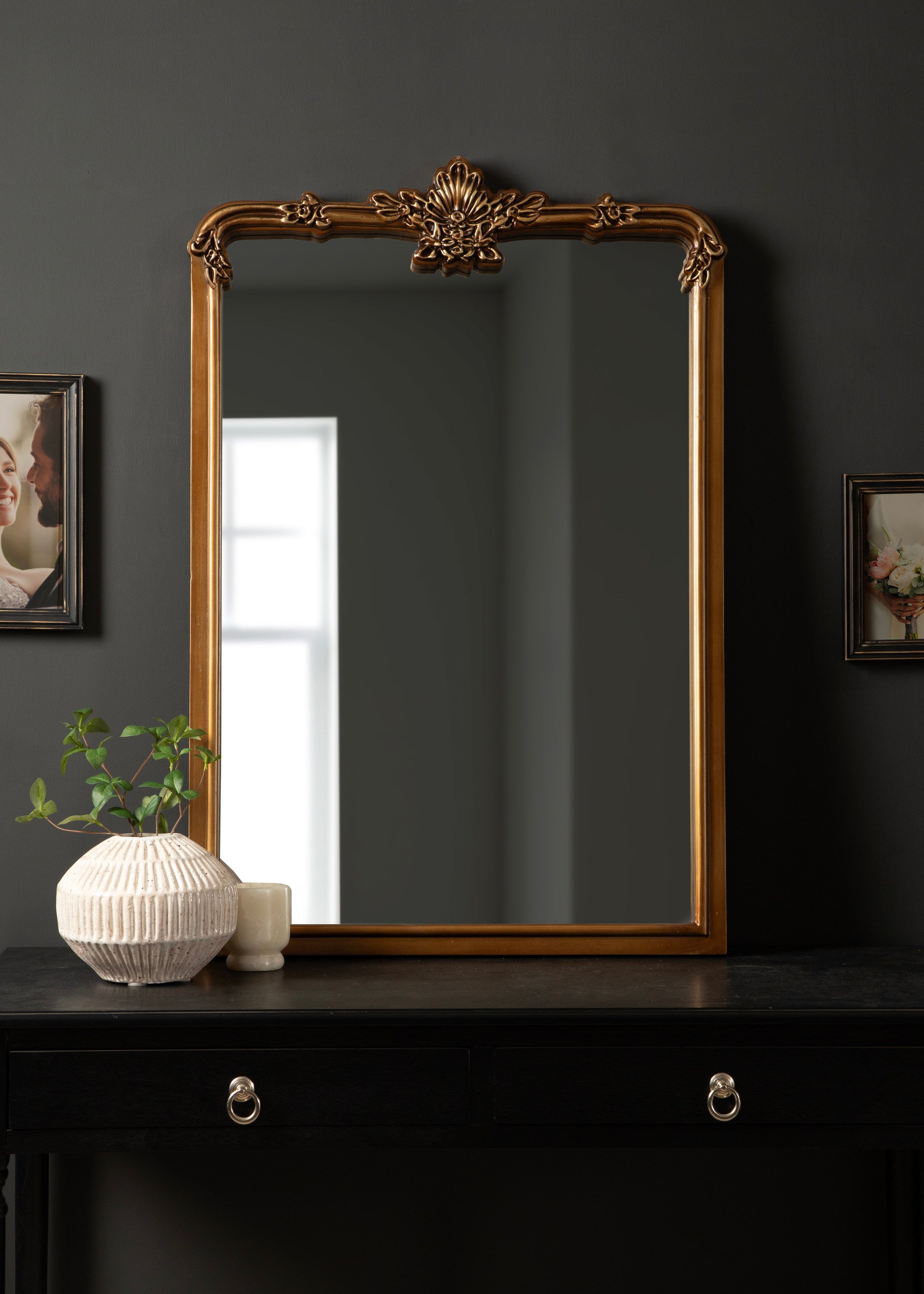 Rectangle Mirror Gold 25x36 6