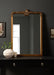 Rectangle Mirror Gold 25x36 6