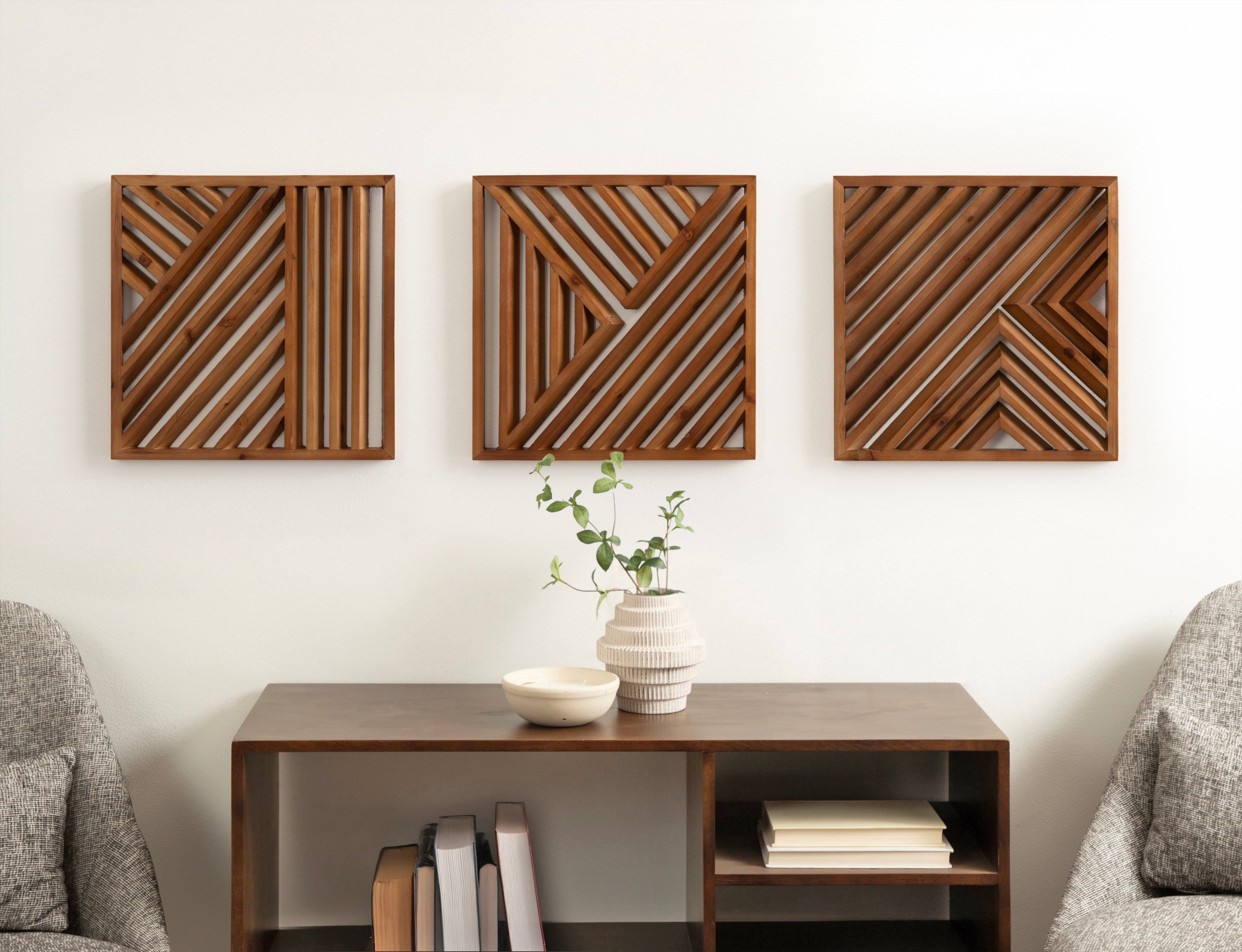 Plaque Natural 3 piece 6
