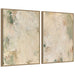 Framed Canvas Sylvie Dark Gold 2 Piece Set 28x38 1
