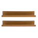Floating Shelf 2 Piece - 24" Gold 3