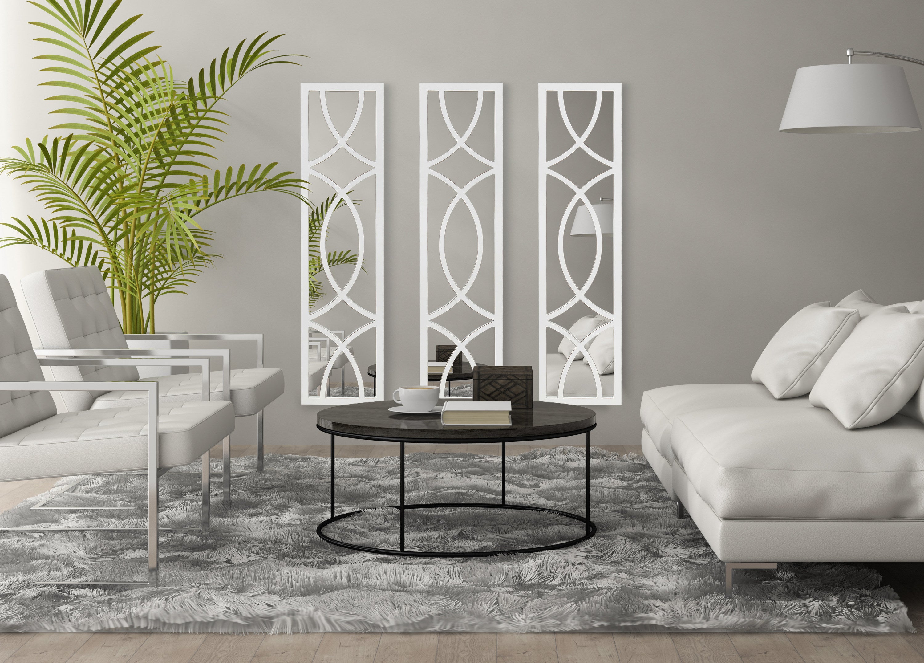 Tolland Wood Panel Wall Mirror