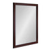 Rectangle Mirror Cherry 28x40 1