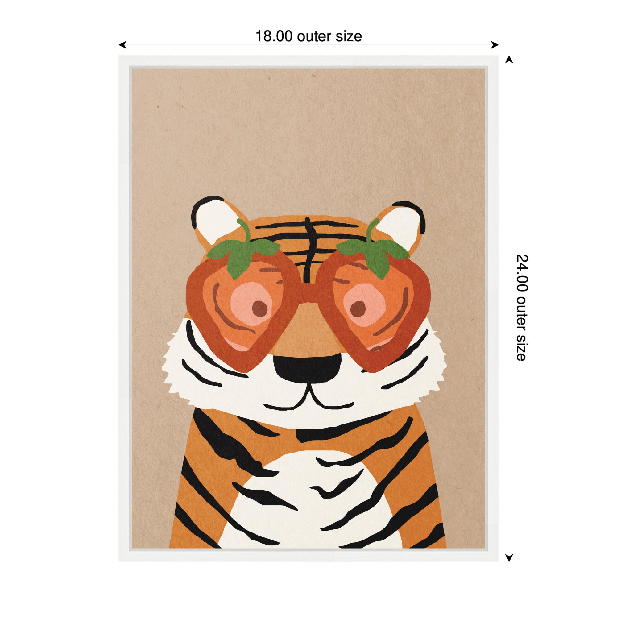 Framed Canvas 18x24 Sylvie White 2