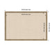 Pinboard 38x26 Woodgrain Stripe Mocha 2