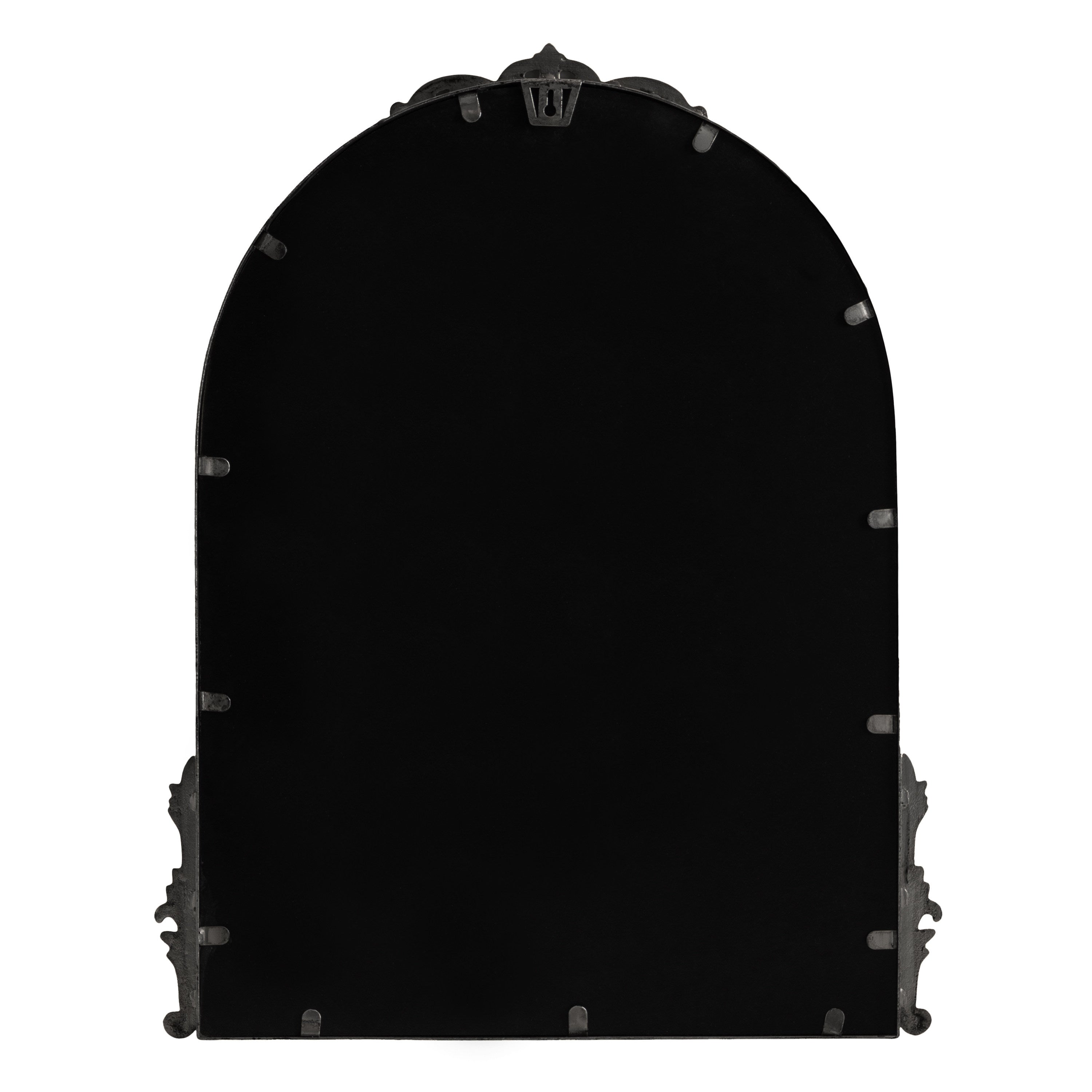 Arch Mirror Black 21x26 4