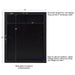 Wall Frame Gray 11x14 matted to 8x10 6
