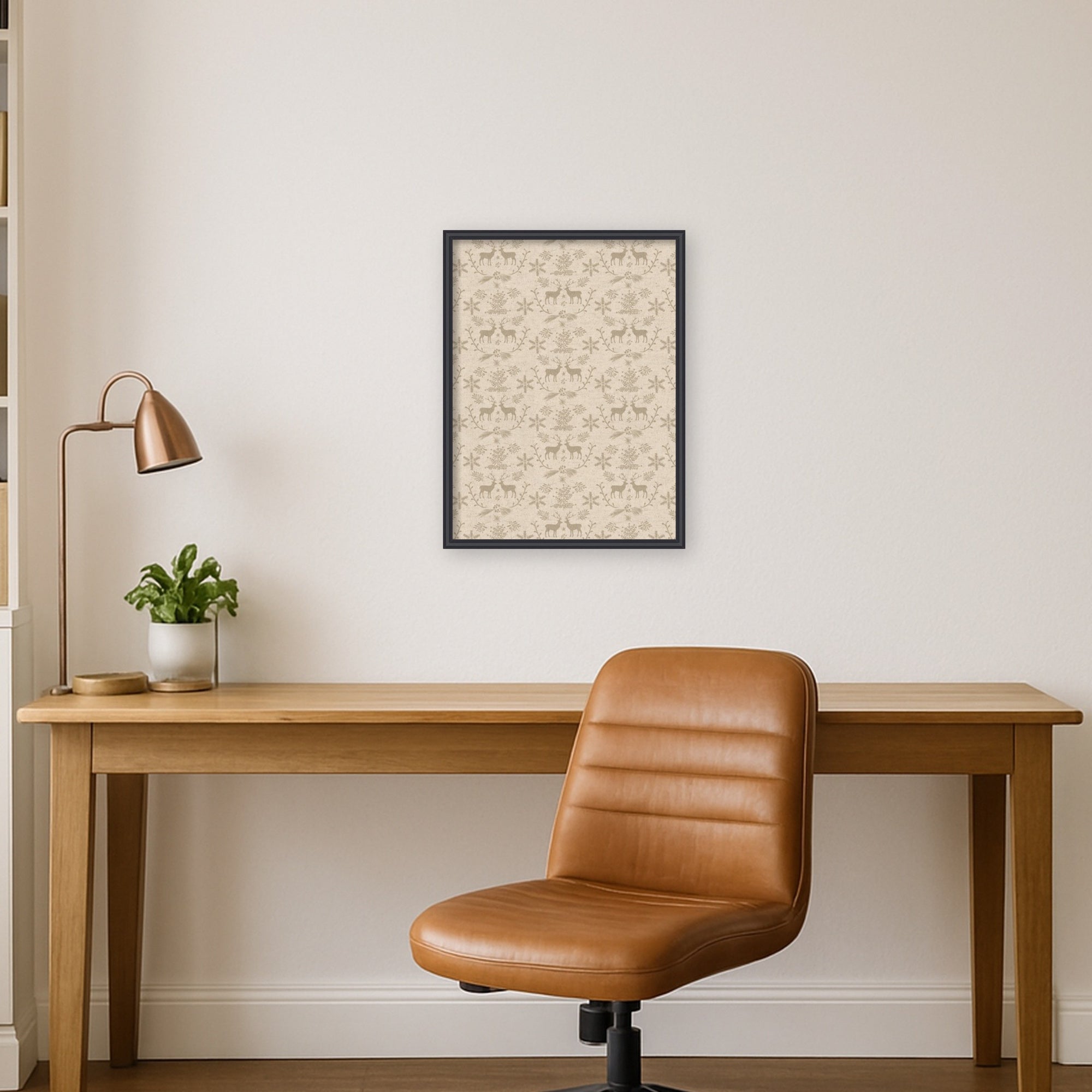 Magnetic Canvas Edith Black 19x25 7