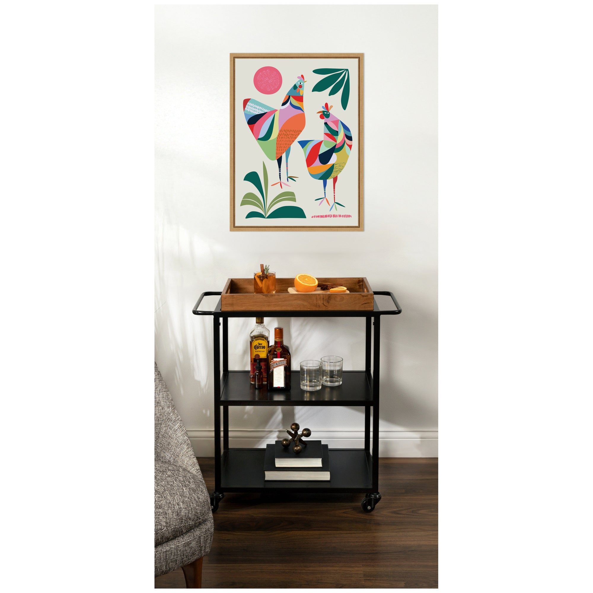 Framed Canvas 18x24 Sylvie Natural 7