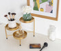 Tabletop Planter Gold 7x7x10 5