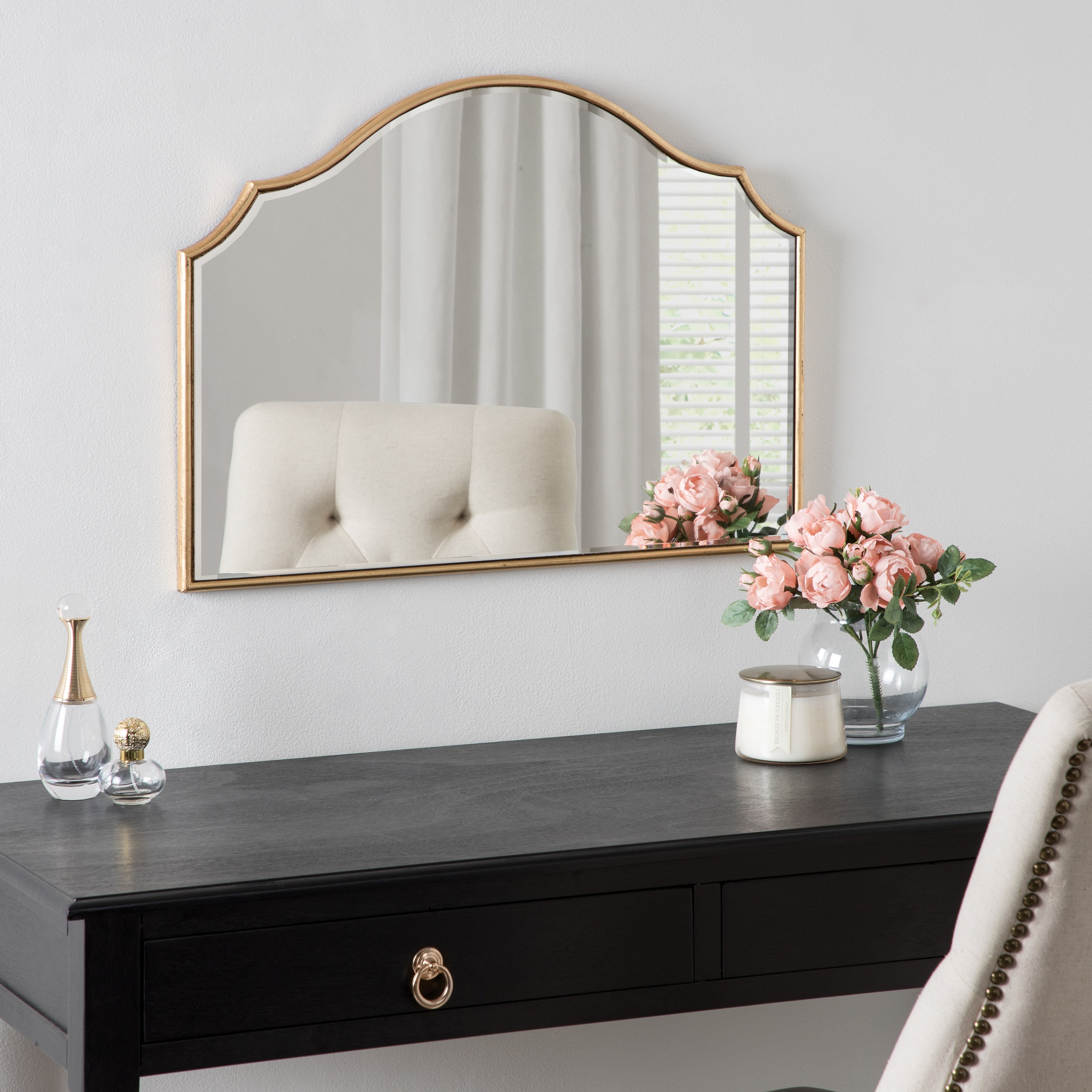Arch Mirror Gold 24x18 7