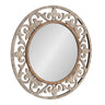 Shovali Rustic Round Mirror