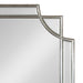 Scallop Mirror 18x24 Silver 3