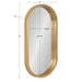 Capsule Mirror Gold 12x24 6