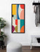 Framed Canvas Sylvie Black 18x40 5