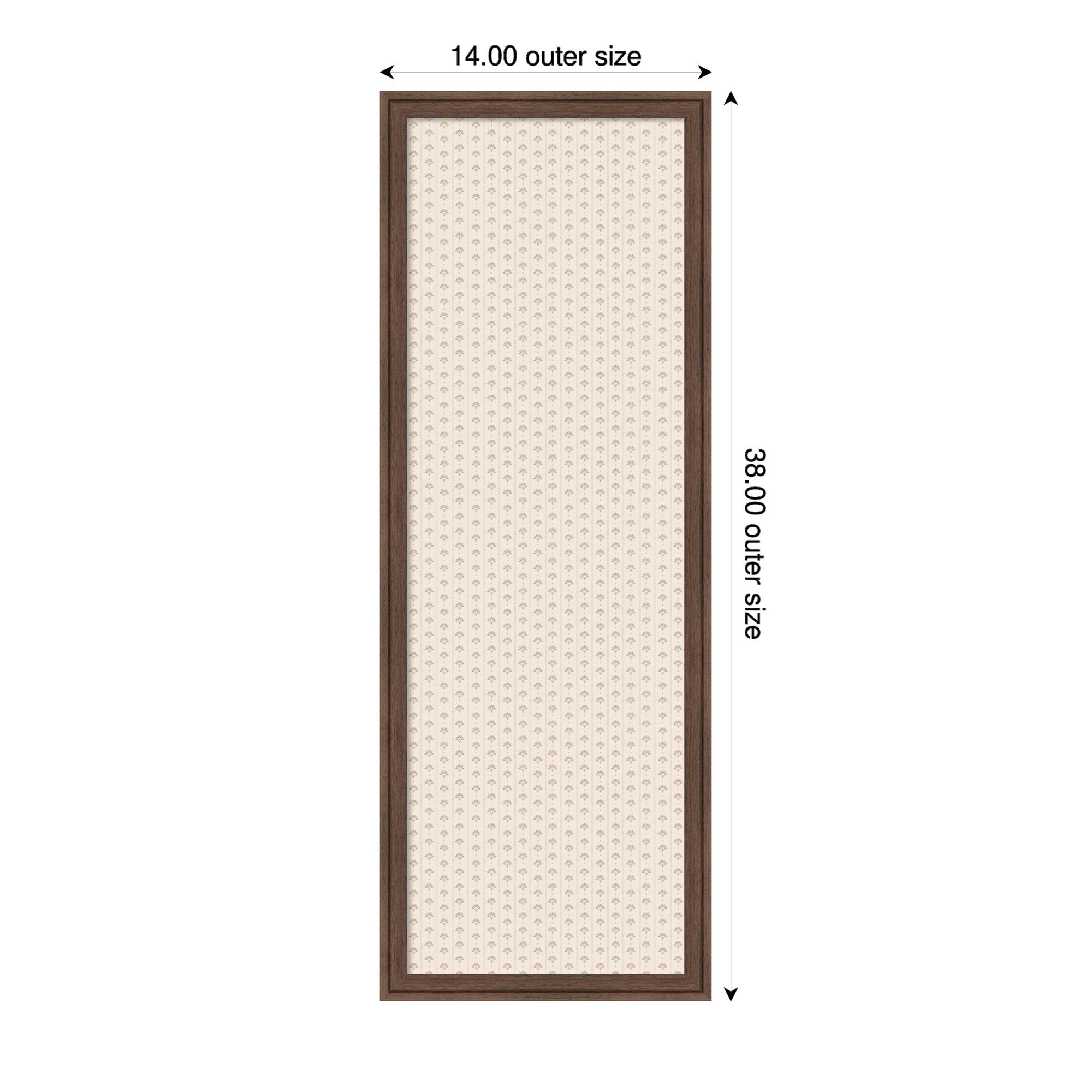 Magnetic Canvas 14x38 Florence Medium Brown 2