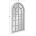 Windowpane Mirror Gray 22x38 5