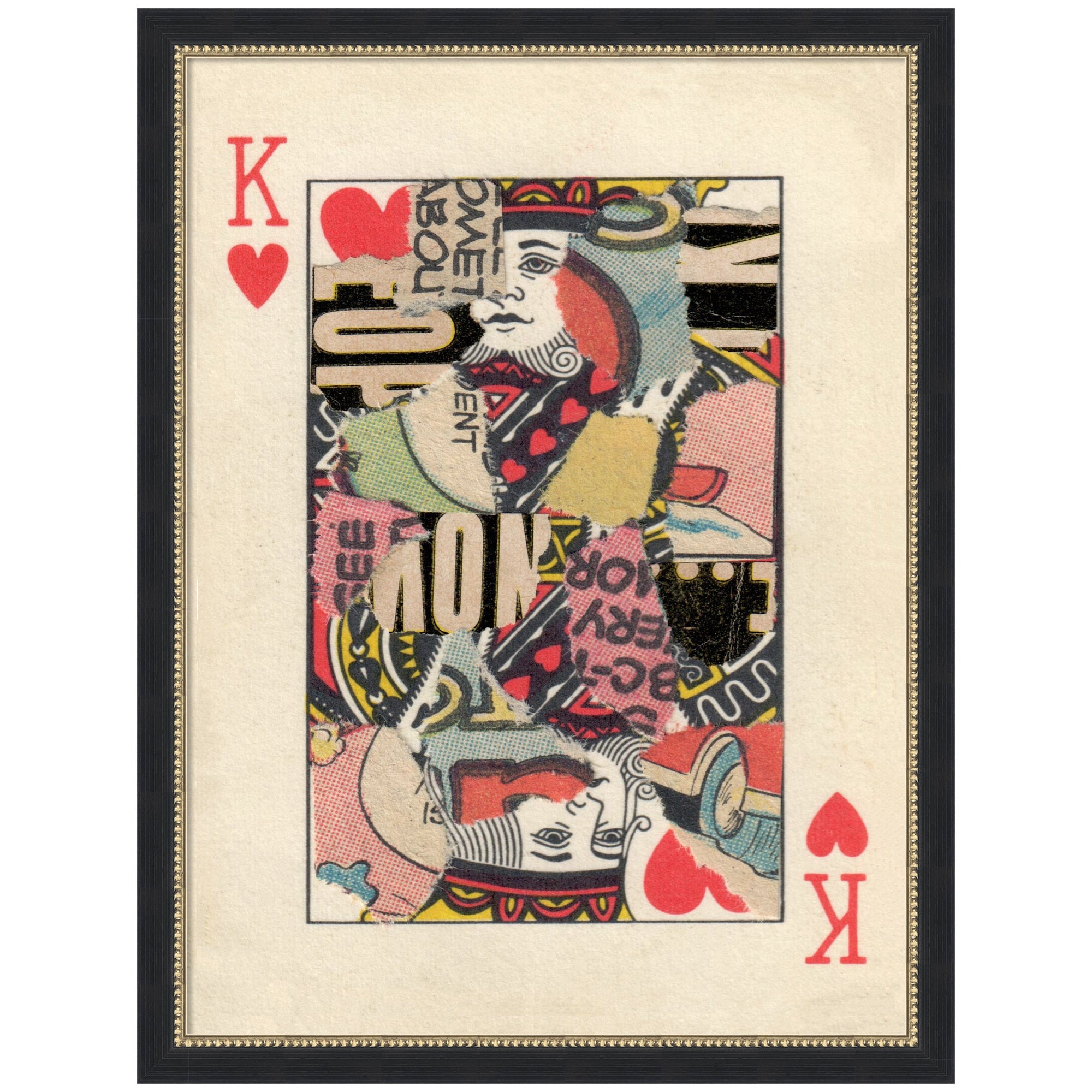 King for Now by Felicia Dadak Framed Mounted Canvas Wall Art Print