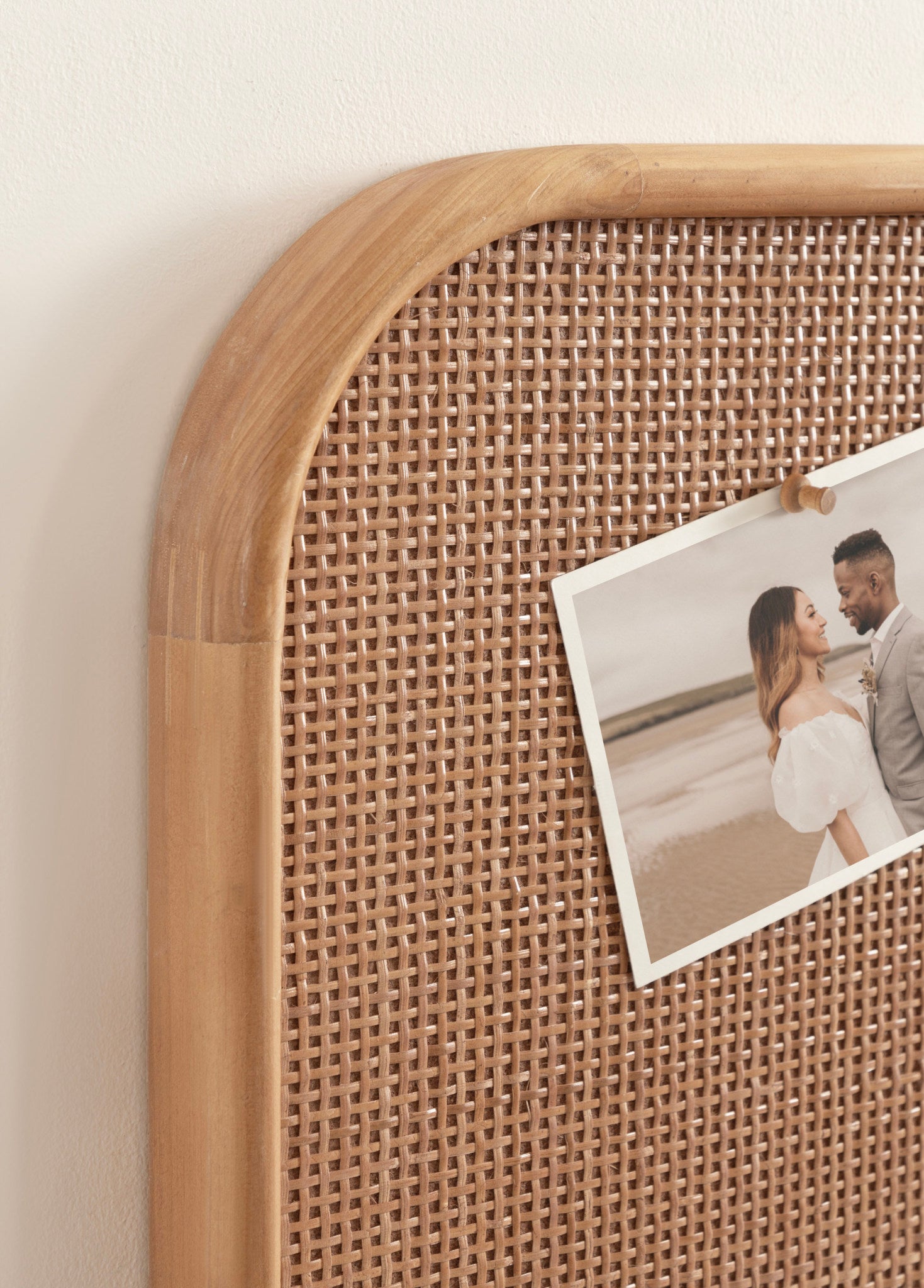 Planche Rattan Wall Pinboard