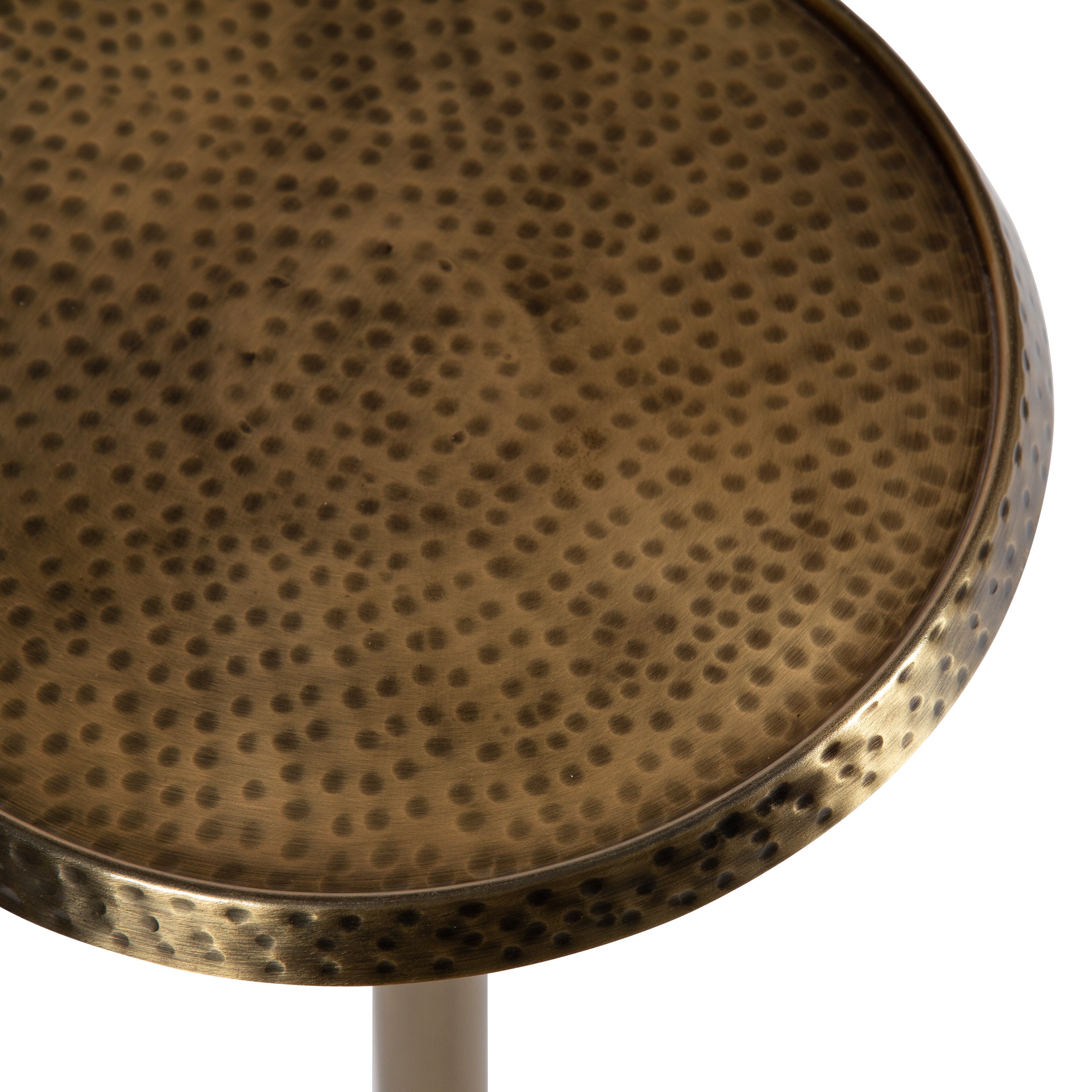 Drink Table Gold 9x9x23 4