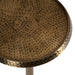 Drink Table Gold 9x9x23 4