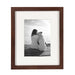 Tabletop Frame Walnut Brown 8x10 matted to 5x7 2