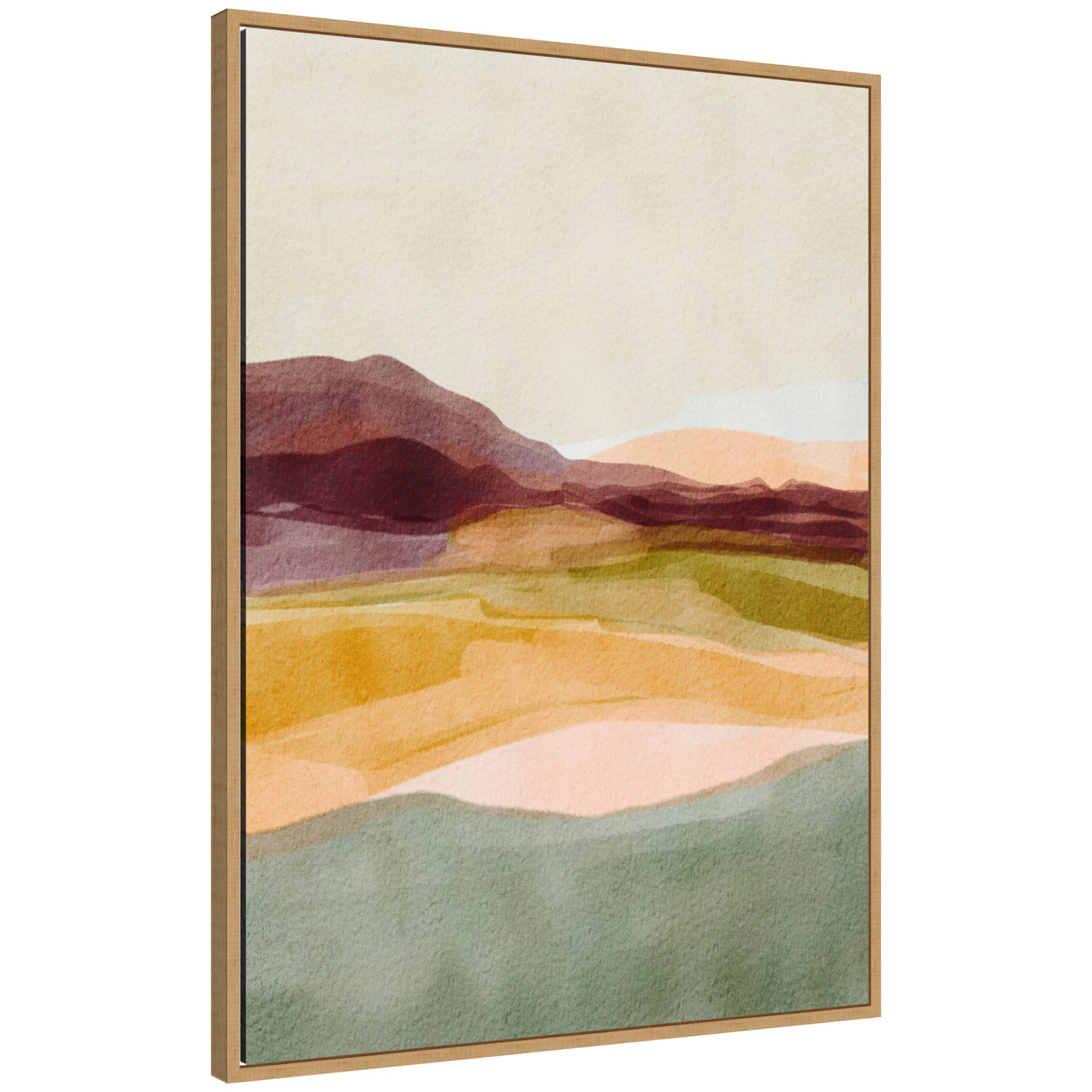 Sylvie Sunset Beauty Framed Canvas by Nikita Jariwala