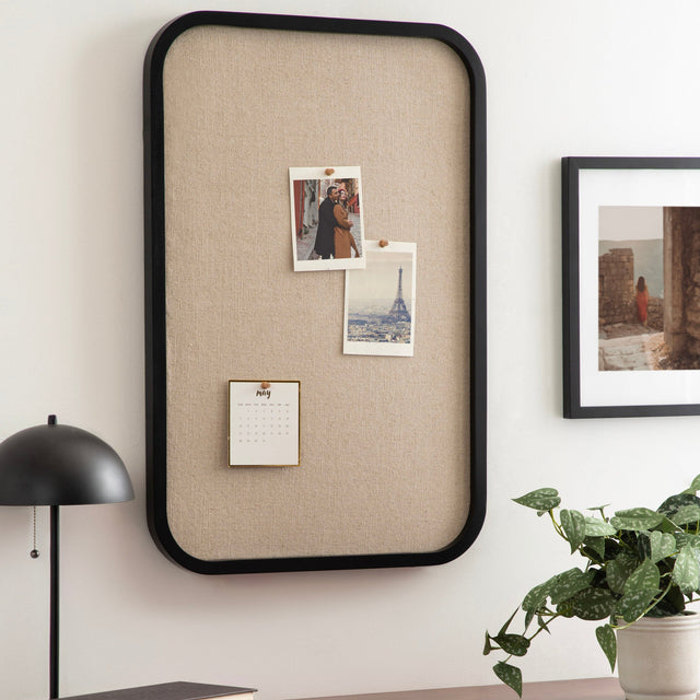 Pinboard Black 20x30 8