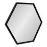Laverty Framed Hexagon Wall Mirror