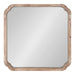 Scallop Mirror Rustic Brown 24x24 2