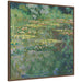Framed Canvas 30x30 Sylvie Walnut 1