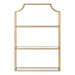 Accent Shelf Gold 21x30 3