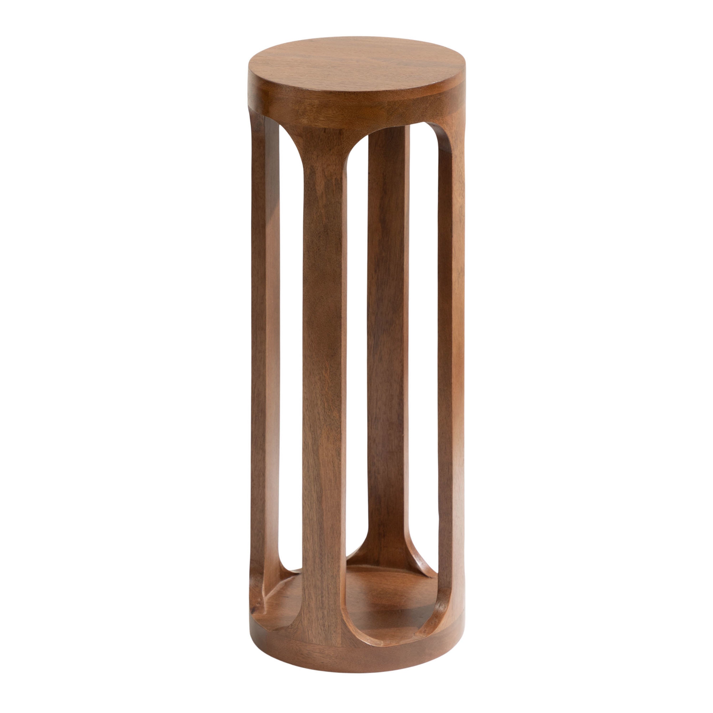 Drink Table Walnut Brown 8x8x23 1