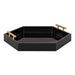 Single Tray Black Gold 18x18 1