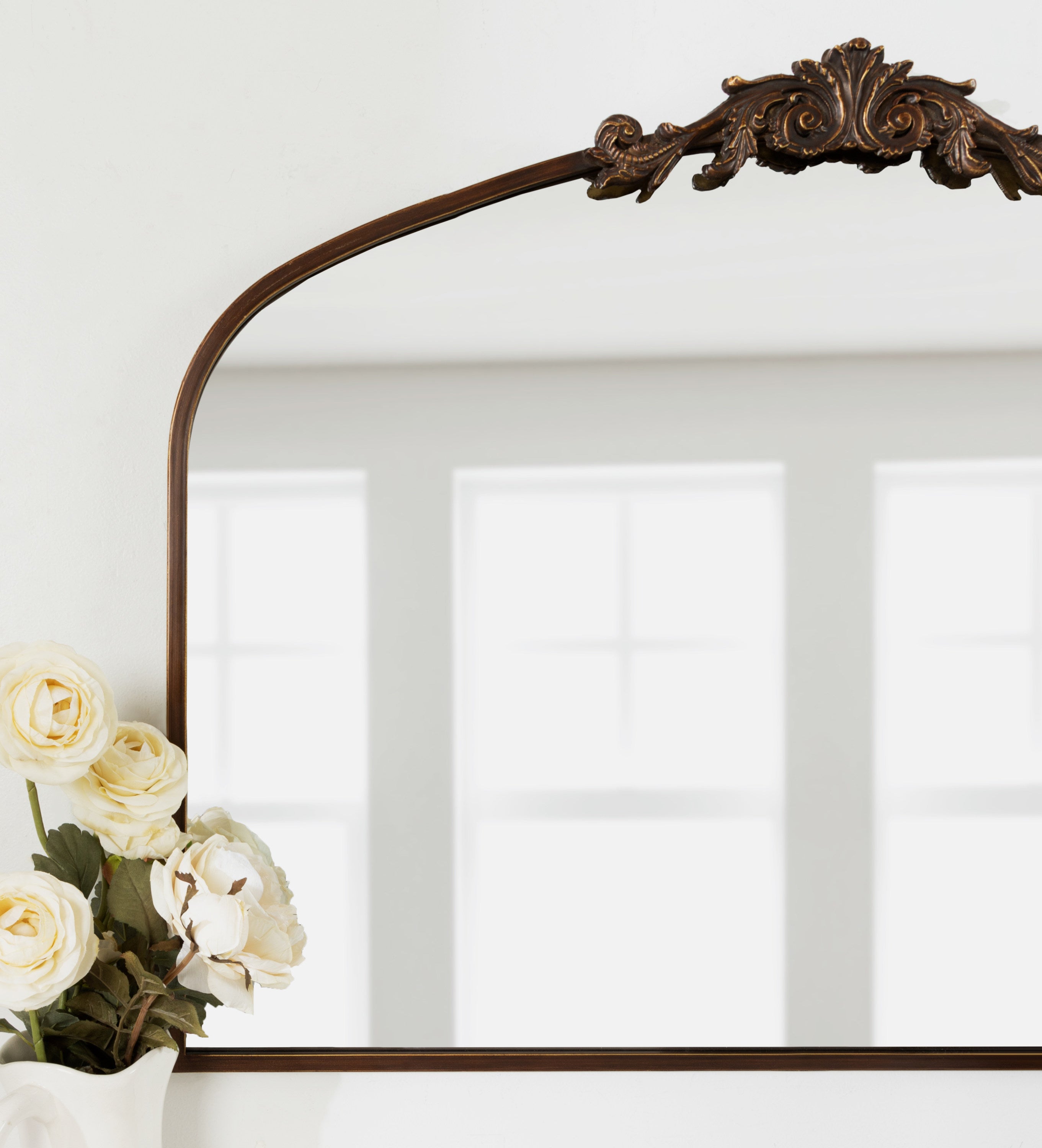 Arch Mirror 36x29 Bronze 8