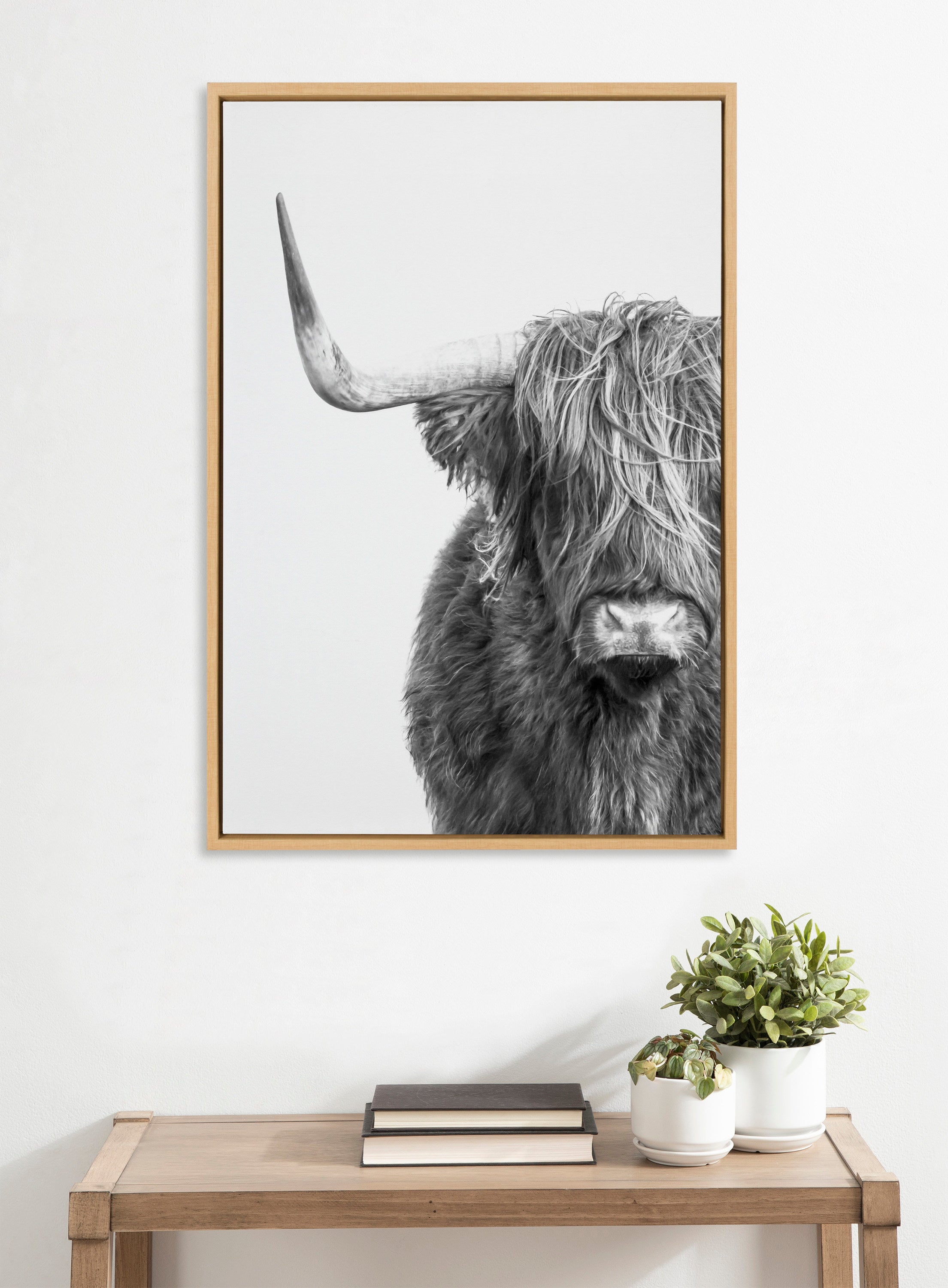 Framed Canvas Sylvie Natural 23x33 5