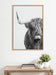 Framed Canvas Sylvie Natural 23x33 5