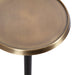Drink Table Gold Black 9x9x23 4