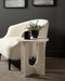 Side Table White 20x16x22 8