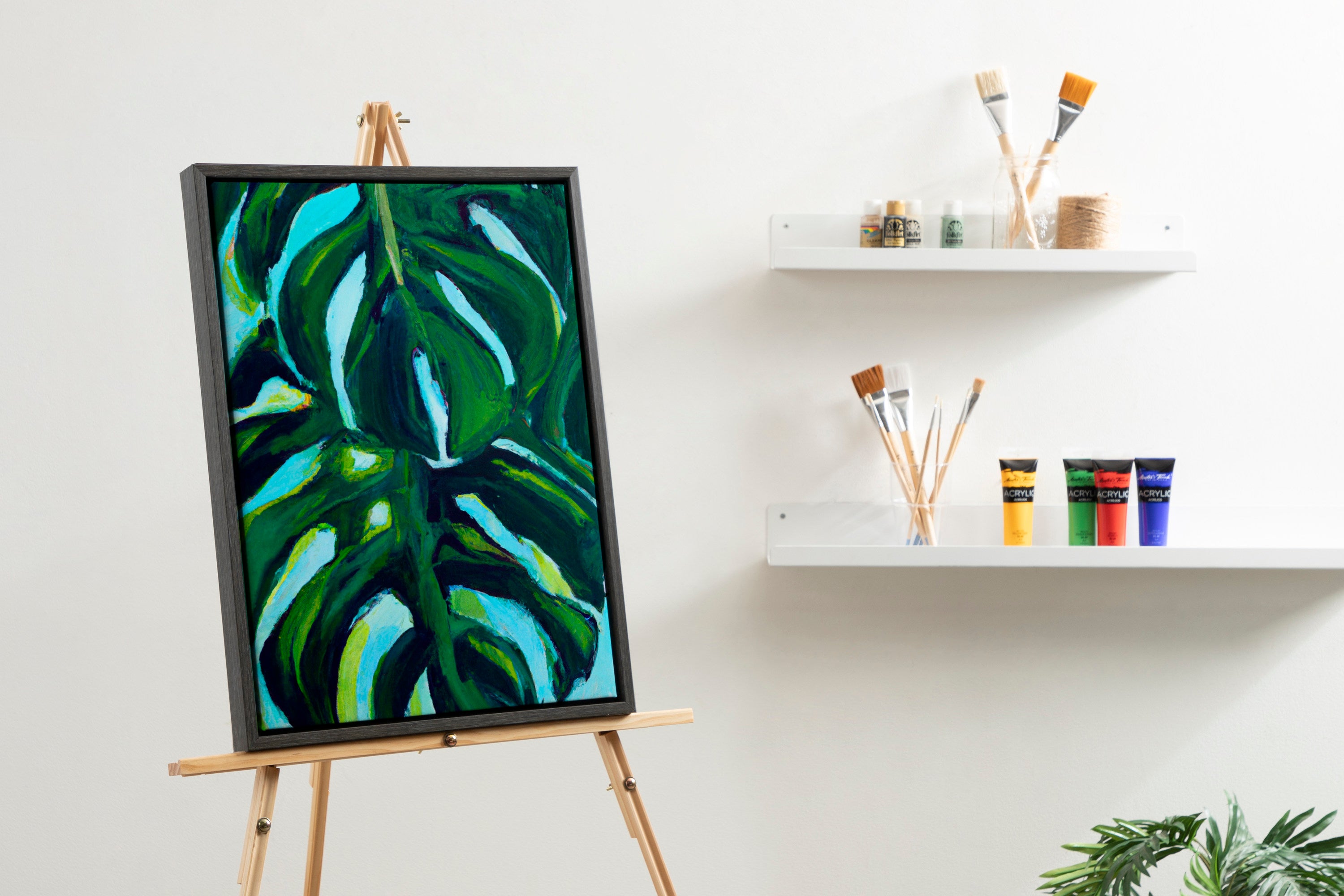 Framed Canvas 18x24 Sylvie Dark Gray 5