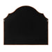 Arch Mirror Walnut Brown 32x28 3