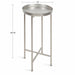 Tea Table Silver 14x14x26 2