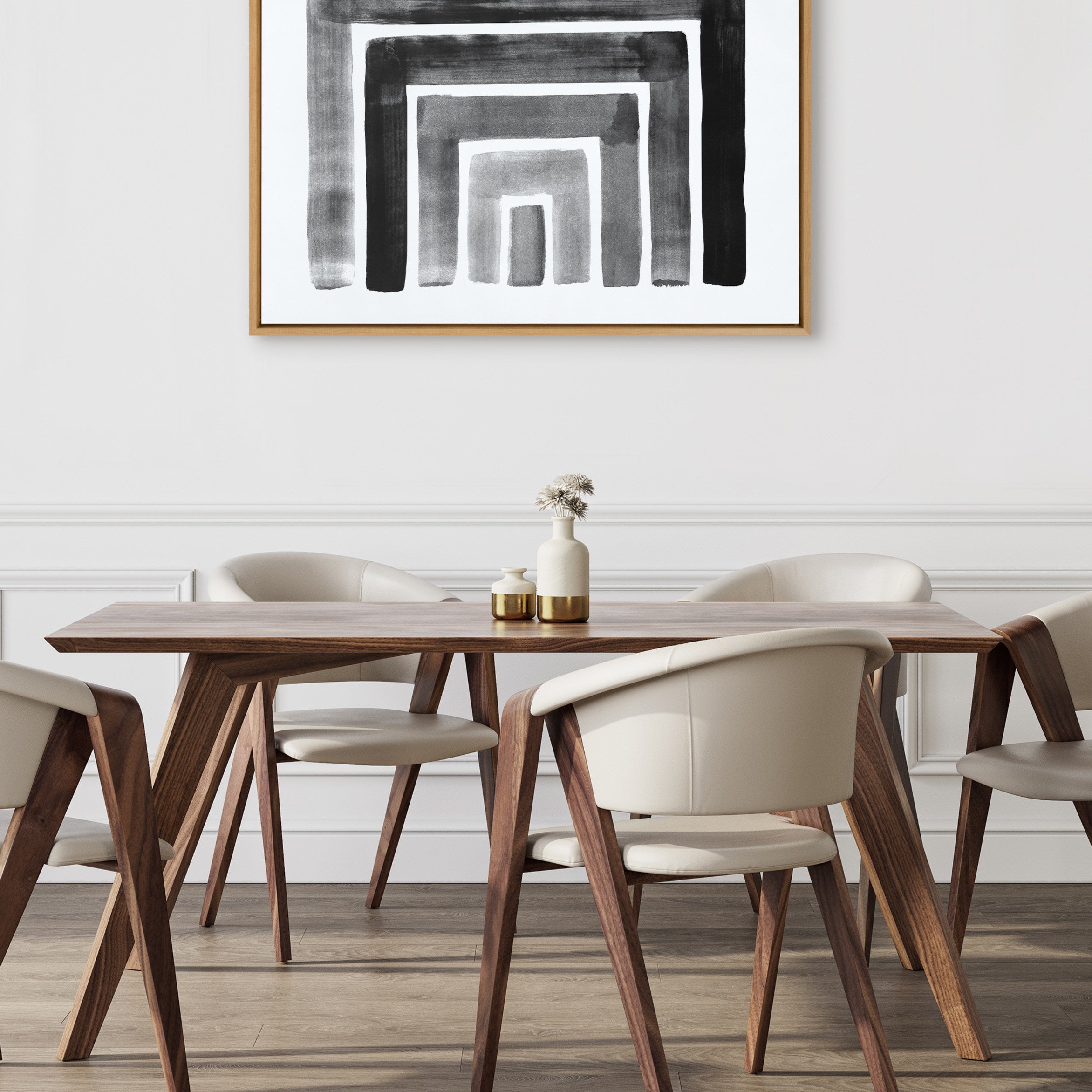 Framed Canvas 31.5x41.5 Sylvie Natural 5
