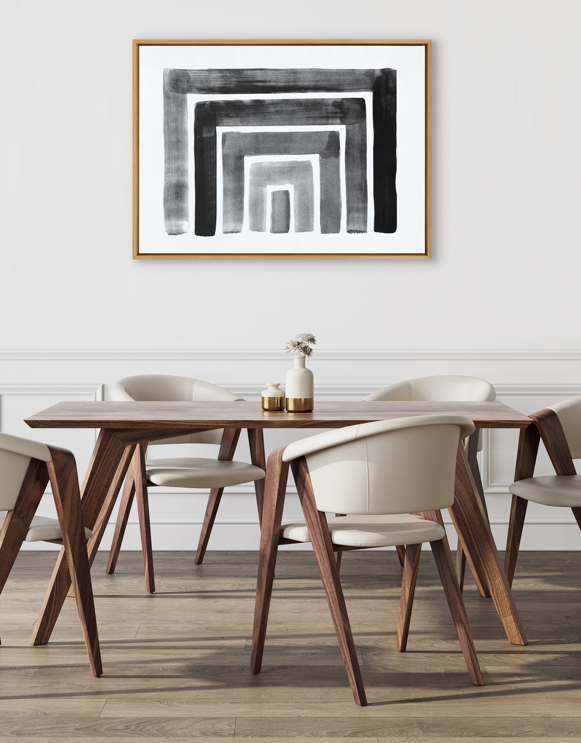 Framed Canvas 31.5x41.5 Sylvie Natural 5