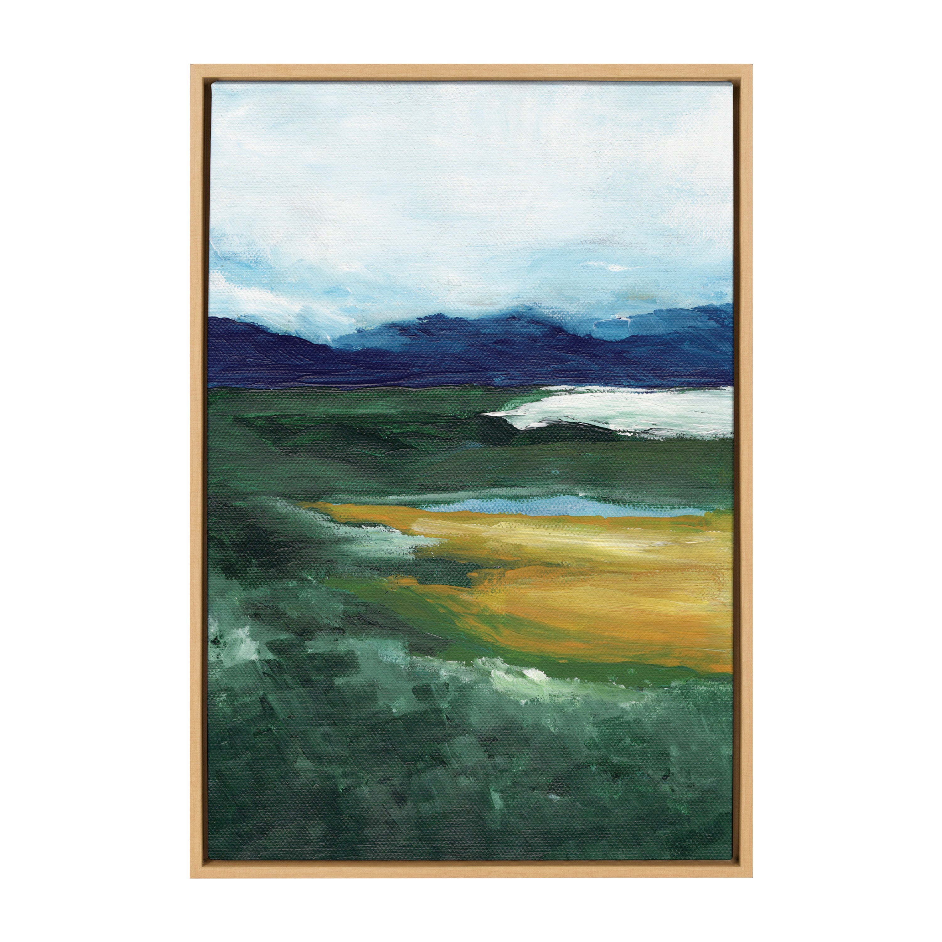 Framed Canvas 23x33 Sylvie Natural 2