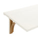 Wall Mounted Desk White Gold 30x12x16 4