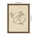 Framed Canvas 10x13 Sylvie Walnut 2
